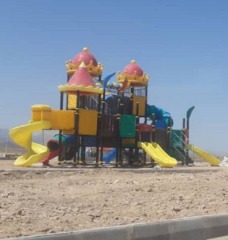 پروژه سرسره پارکی بزرگ شهرداری چانف